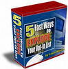 Thumbnail 5 Fast Ways To EXPLODE Your Opt-In List + resell rights