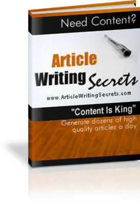 Product picture Article Writing Secrets w/mrr + resell rights 
