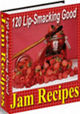 Product picture 124 Lip-Smacking Good Jam Recipes w/mrr +resell rights