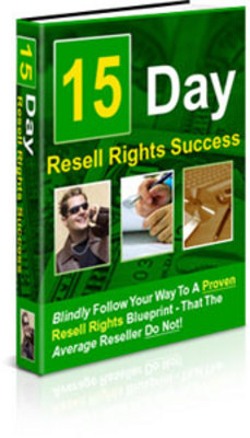 Product picture 15 Day Resell Rights Success w/mrr + resell rights