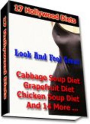 Product picture 17 Hollywood Diets w/mrr + resell rights