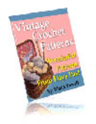 Product picture 20 Wonderful Vintage Crochet Patterns w/mrr + resell rights