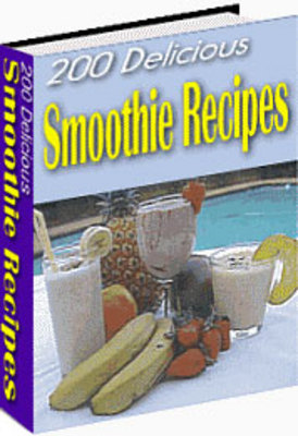 Product picture 200 Delicious Smoothie Recipes w/mrr + resell rights